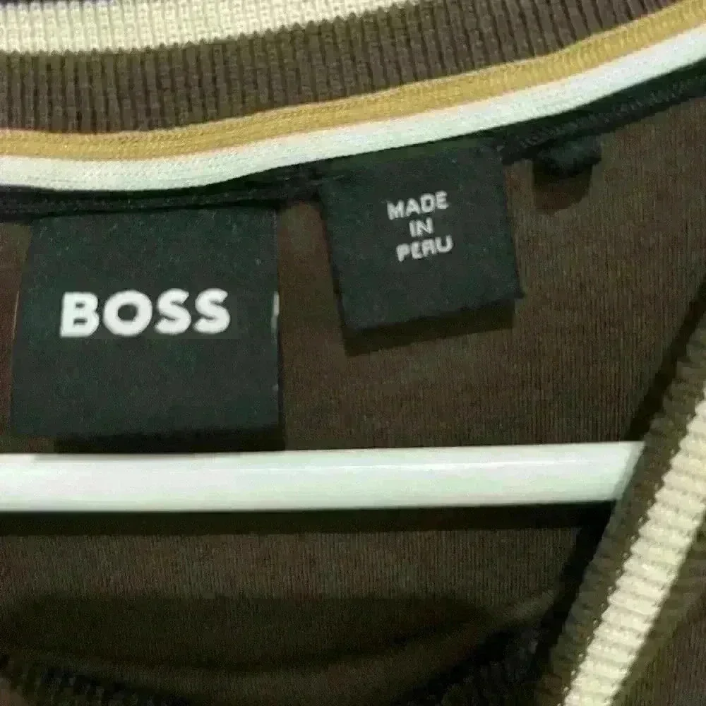 Mens Hugo Boss Pullover brown XL long sleeve